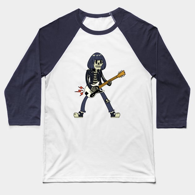 Hey Ho, Let's Bone! Baseball T-Shirt by The Isian